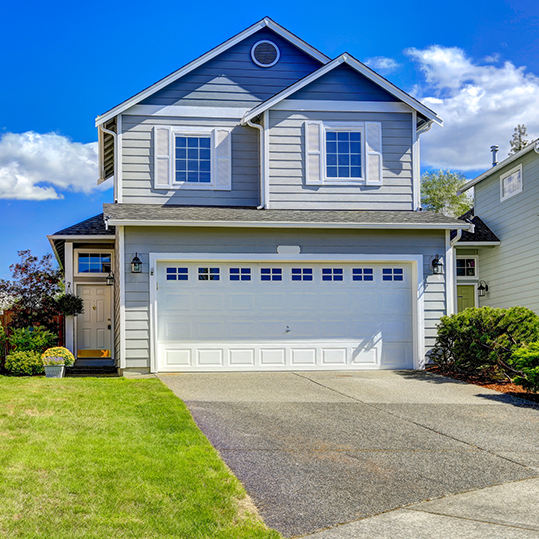 house with a garage